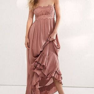 Free People Adella Corset Maxi